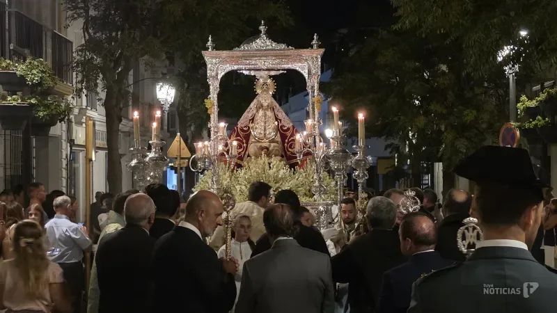Chiclana acompaña masivamente a la Virgen de los Remedios en procesión