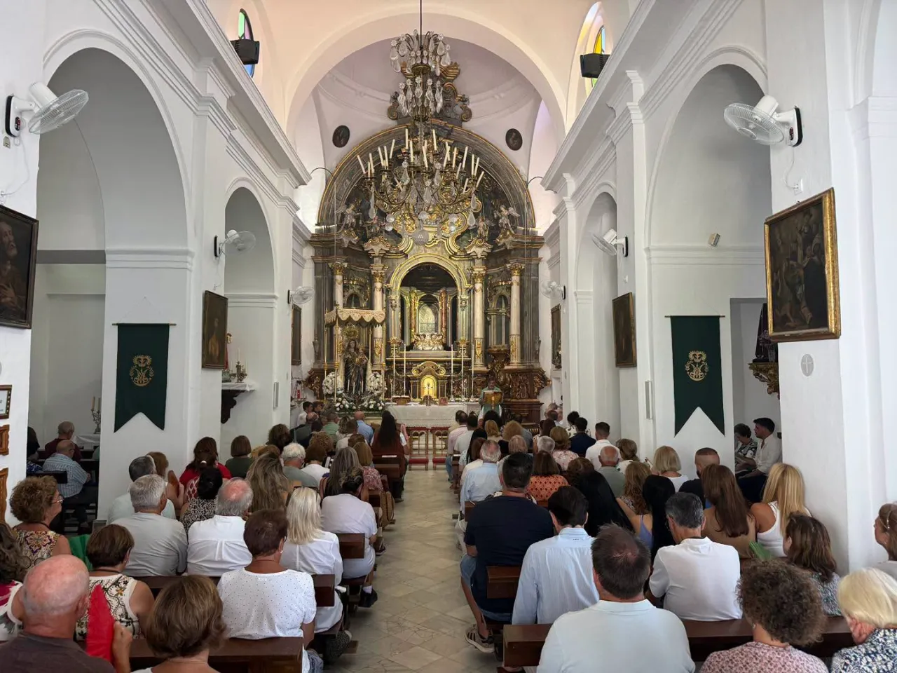 Vejer inicia la Velada en honor a Nuestra Señora de la Oliva Coronada