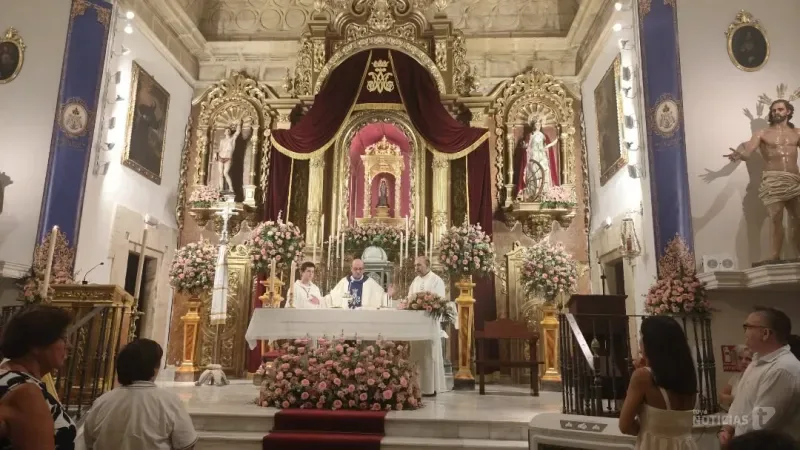 Conil vive el inicio de los cultos a la Virgen de las Virtudes
