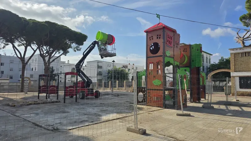 Barbate invierte 225.000 euros en renovar parques infantiles y espacios de ocio