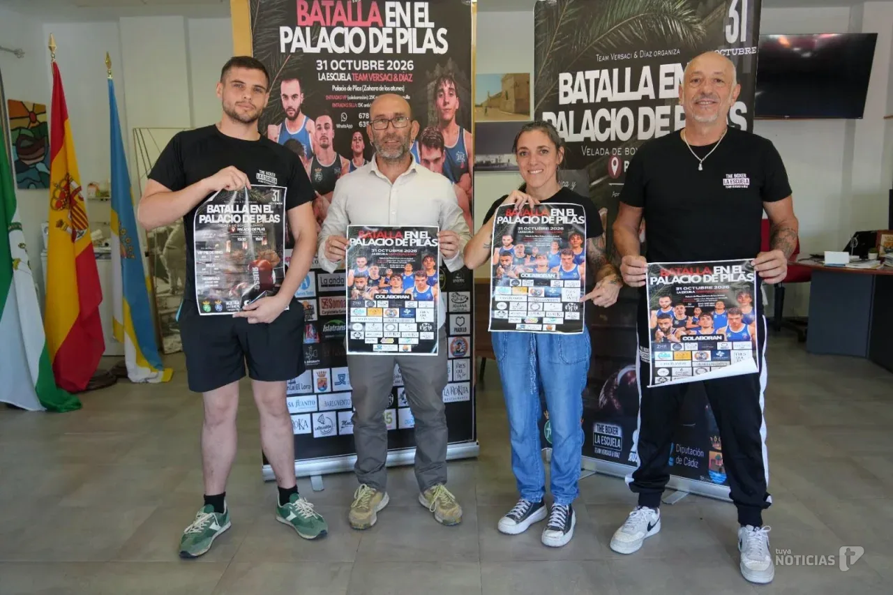 Boxeo de élite en Zahara: el Palacio de las Pilas acogerá este sábado 12 combates con campeones nacionales