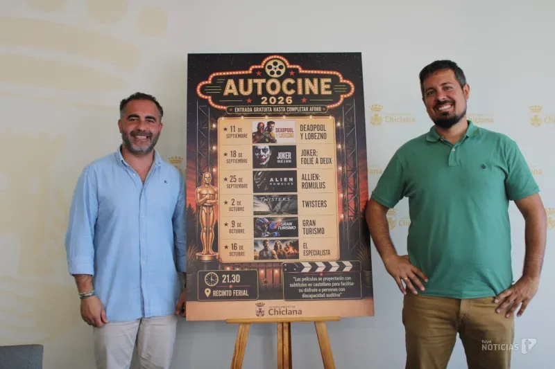 El autocine regresa a Chiclana con entrada gratuita durante septiembre y octubre