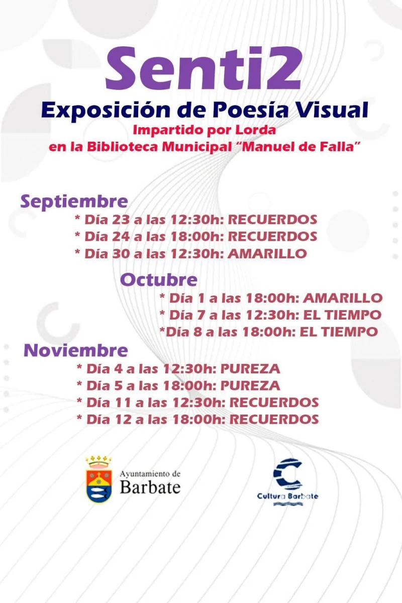 Senti2. Exposición de poesía visual