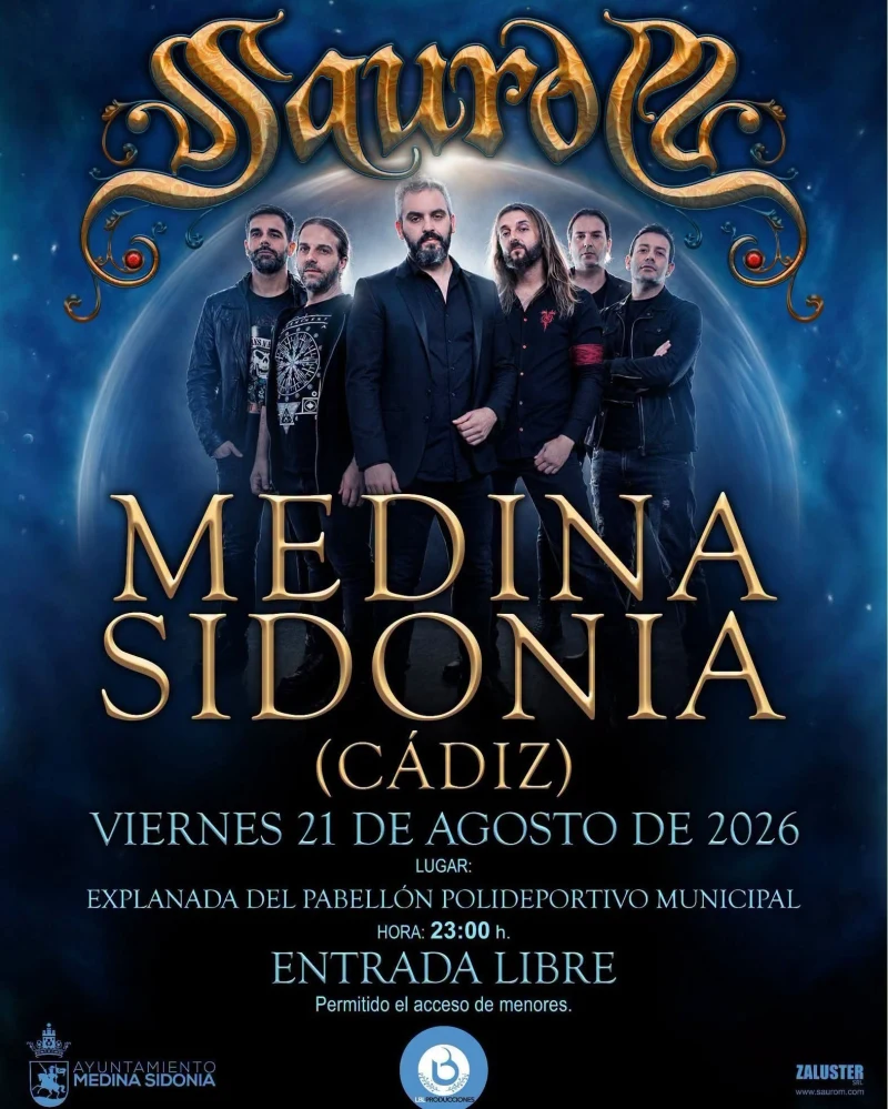 Saurom en concierto
