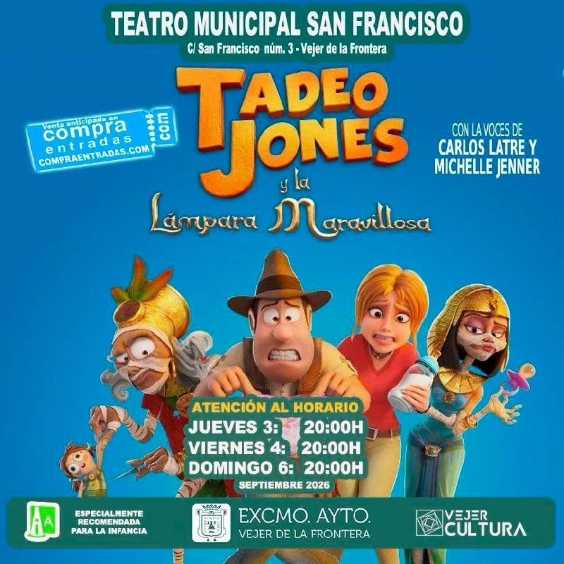 Tadeo Jones y la lámpara maravillosa