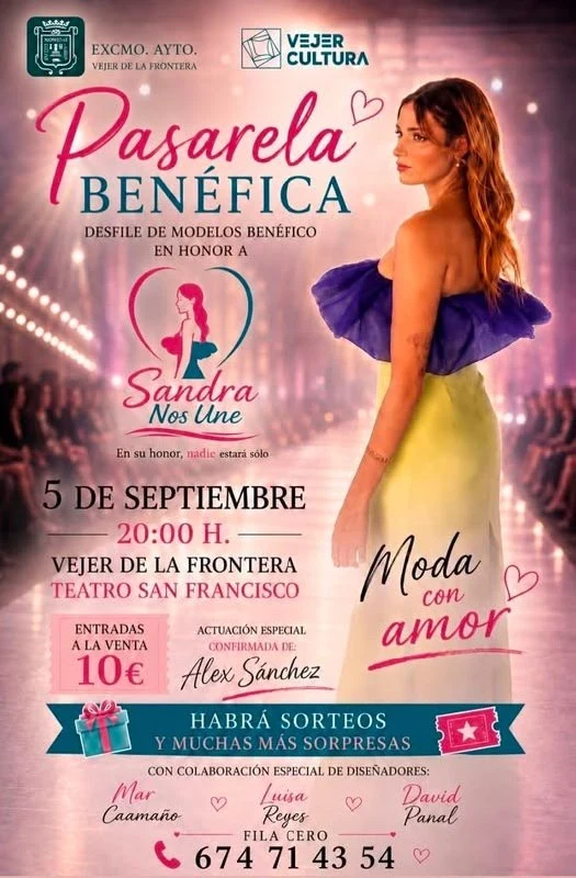 Pasarela benéfica Sandra Nos Une