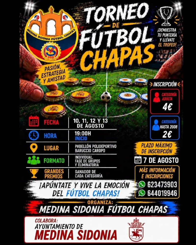 Torneo de fútbol chapas