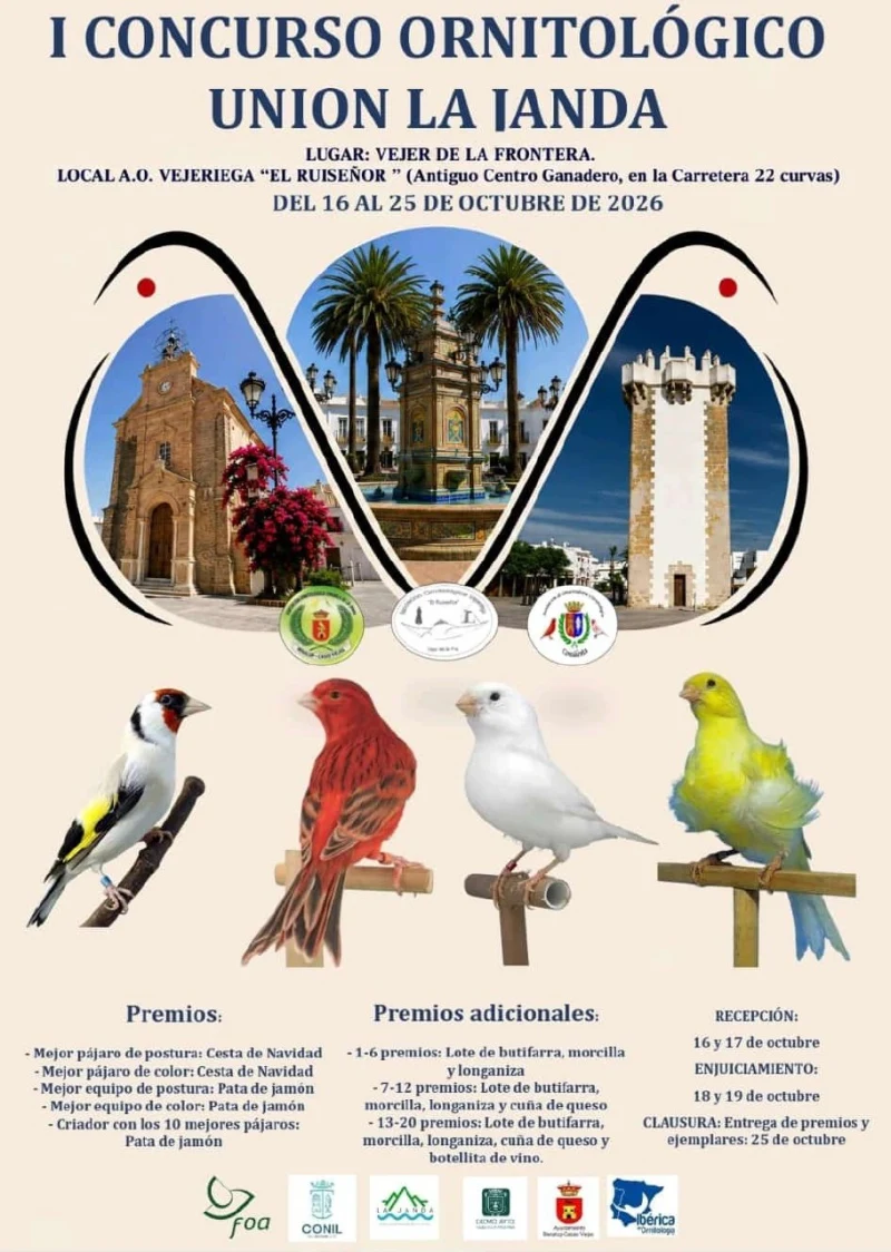 I Concurso Ornitológico Unión La Janda