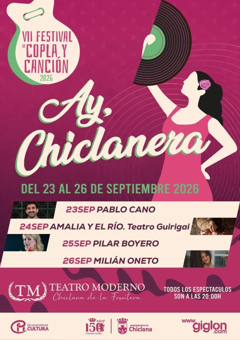 VII Festival de copla y canción «Ay, Chiclanera»