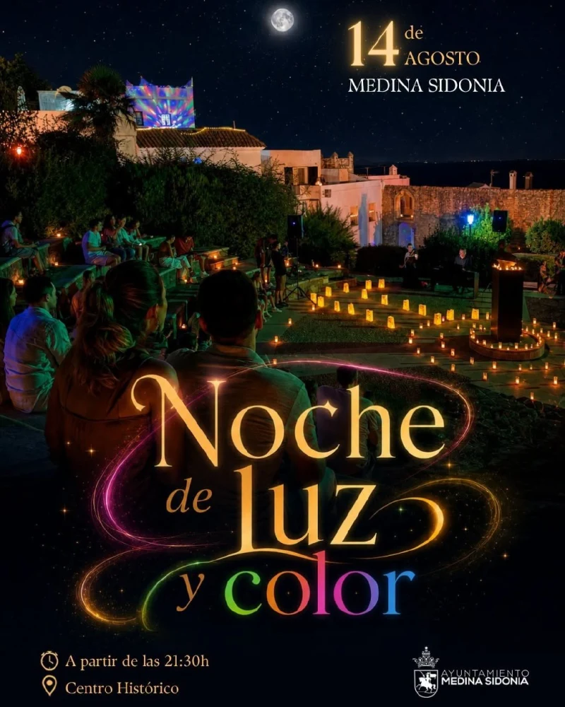 Noche de luz y color