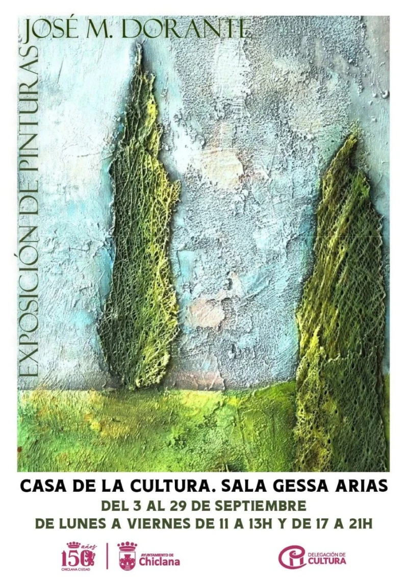 Exposición de pinturas de José M. Dorante