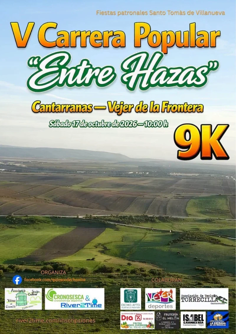 V Carrera Popular Entre Hazas