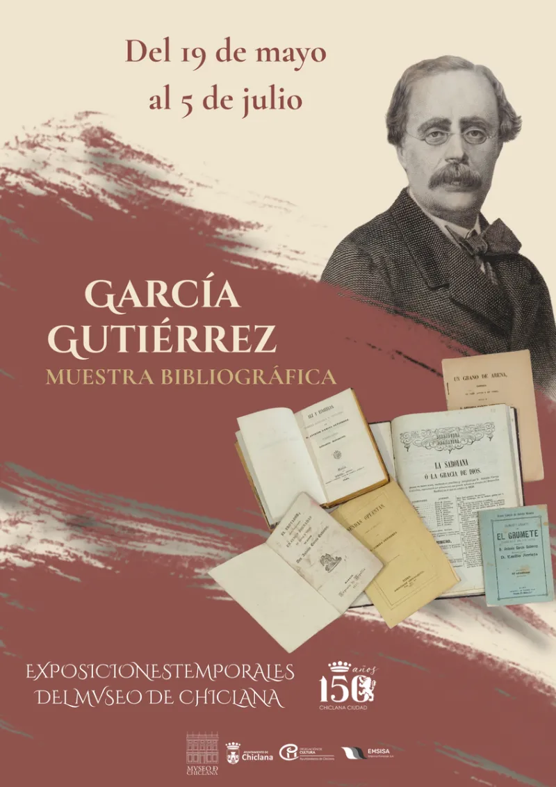Exposición temporal "GARCÍA GUTIÉRREZ, MUESTRA BIBLIOGRÁFICA"