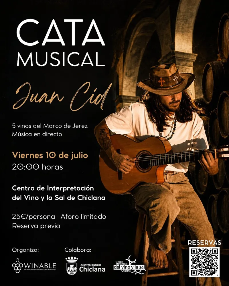 Cata Musical exclusiva con Juan Cid en Chiclana