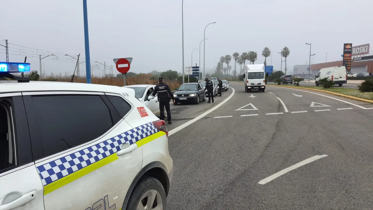 Chiclana intensifica los controles de alcohol y drogas en las carreteras