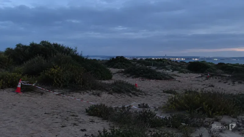 Hallan un cadáver en una duna de la playa de Sancti Petri, en Chiclana