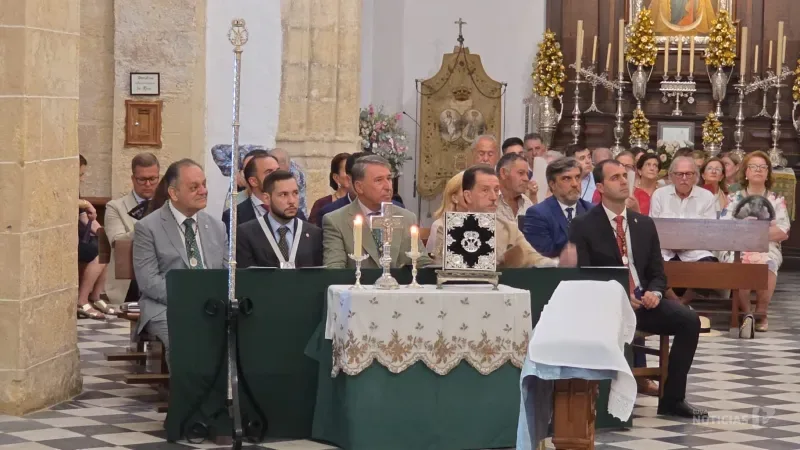 La Función Principal y la procesión de la Virgen de la Oliva marcan el día grande de Vejer