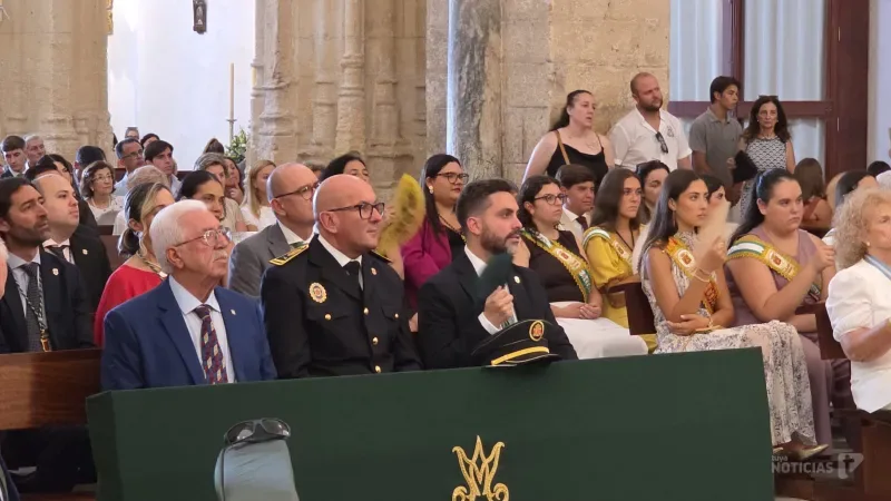 La Función Principal y la procesión de la Virgen de la Oliva marcan el día grande de Vejer