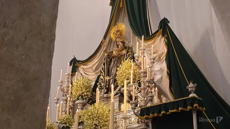 La Función Principal y la procesión de la Virgen de la Oliva marcan el día grande de Vejer