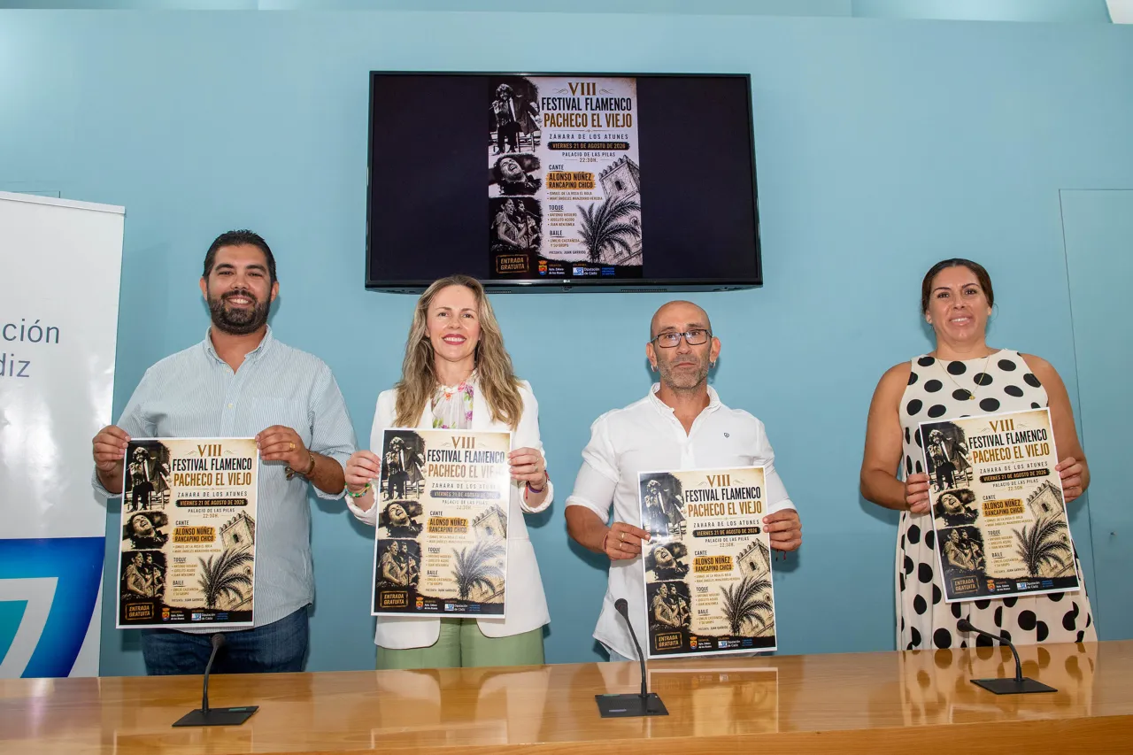 Rancapino Chico encabeza el cartel del Festival Flamenco Pacheco el Viejo de Zahara