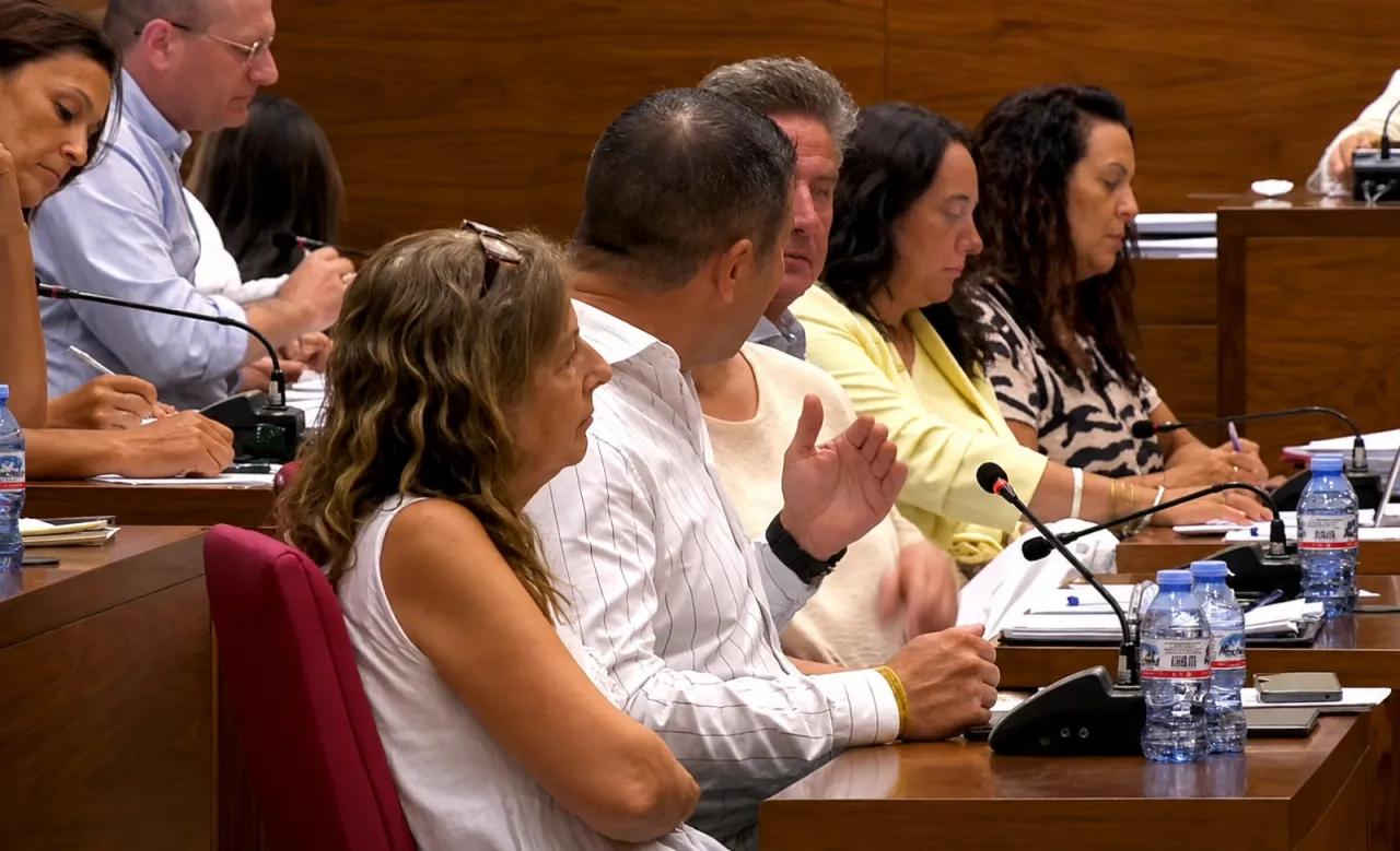 Una concejala de Vox airea en el Pleno las diferencias dentro de su grupo