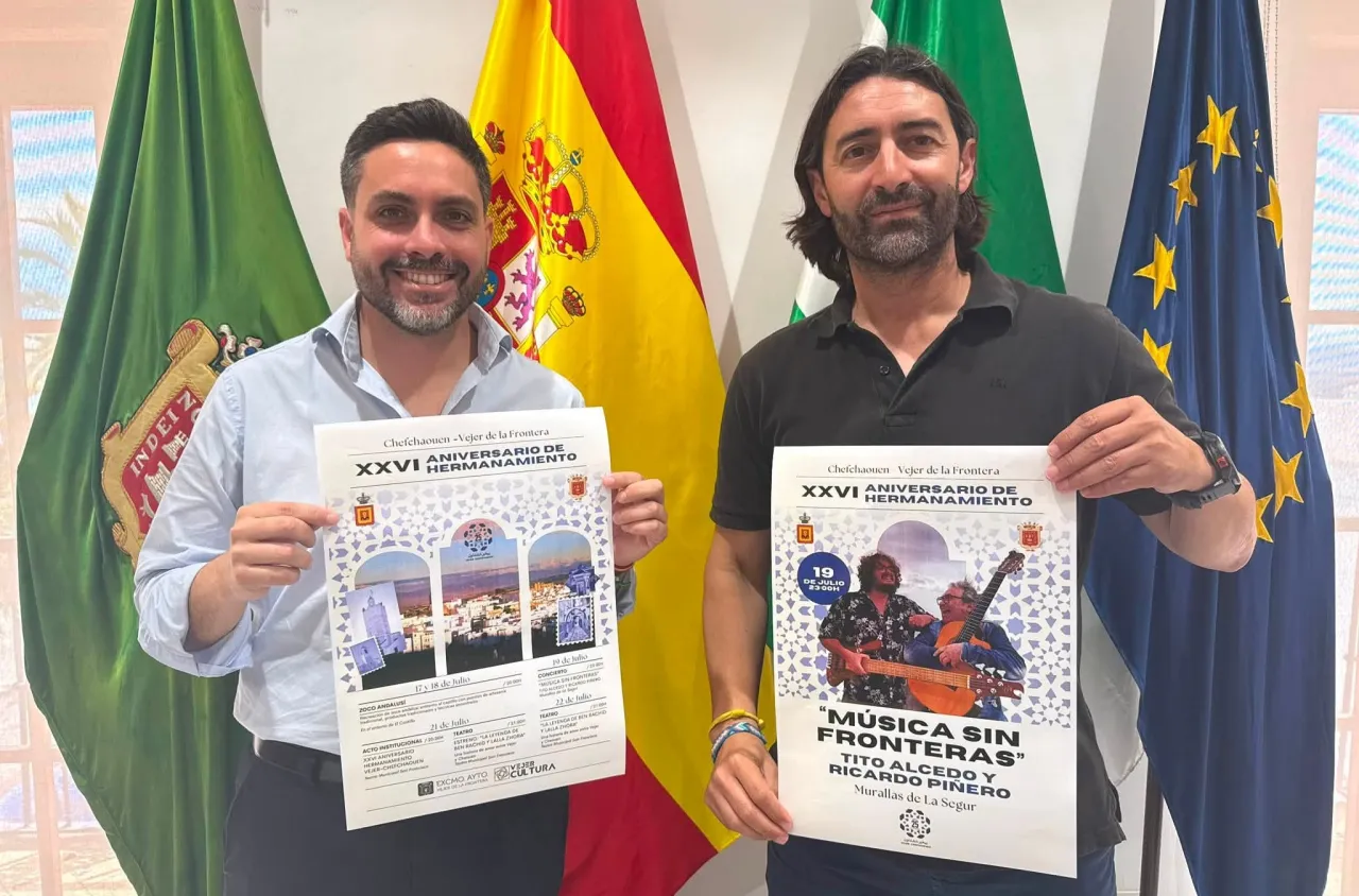 Vejer celebra 26 años de hermanamiento con Chefchaouen con un amplio programa cultural