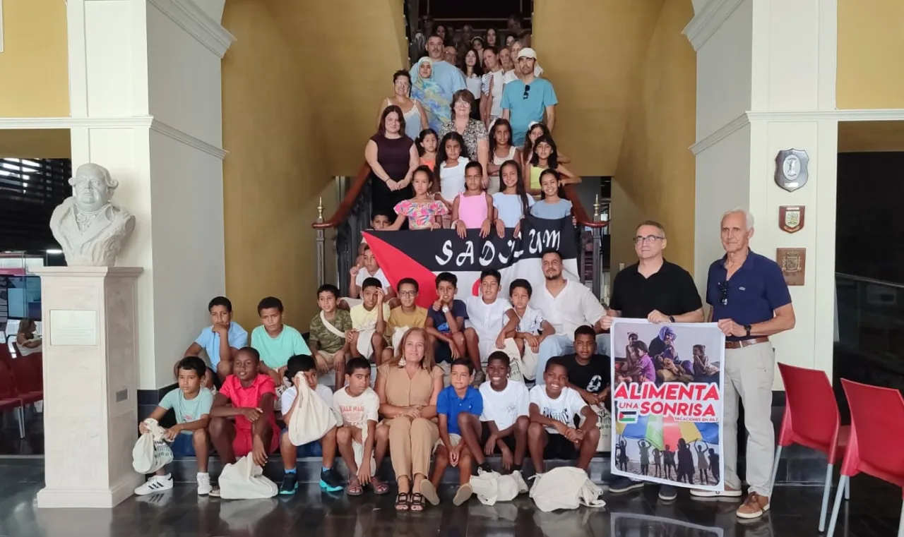 Chiclana abre sus brazos a 32 niños saharauis gracias a ‘Vacaciones en Paz’