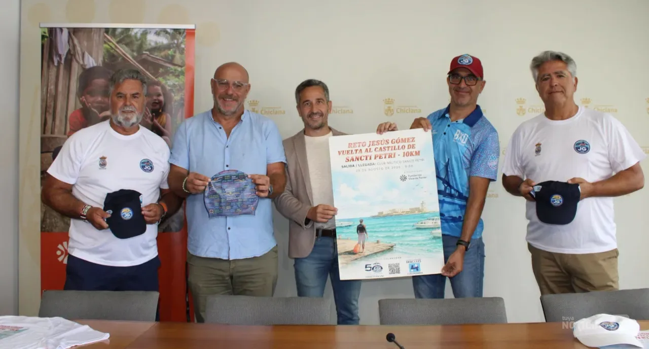 Jesús Gómez afrontará la Vuelta al Castillo de Sancti Petri en un reto solidario a beneficio de Mozambique