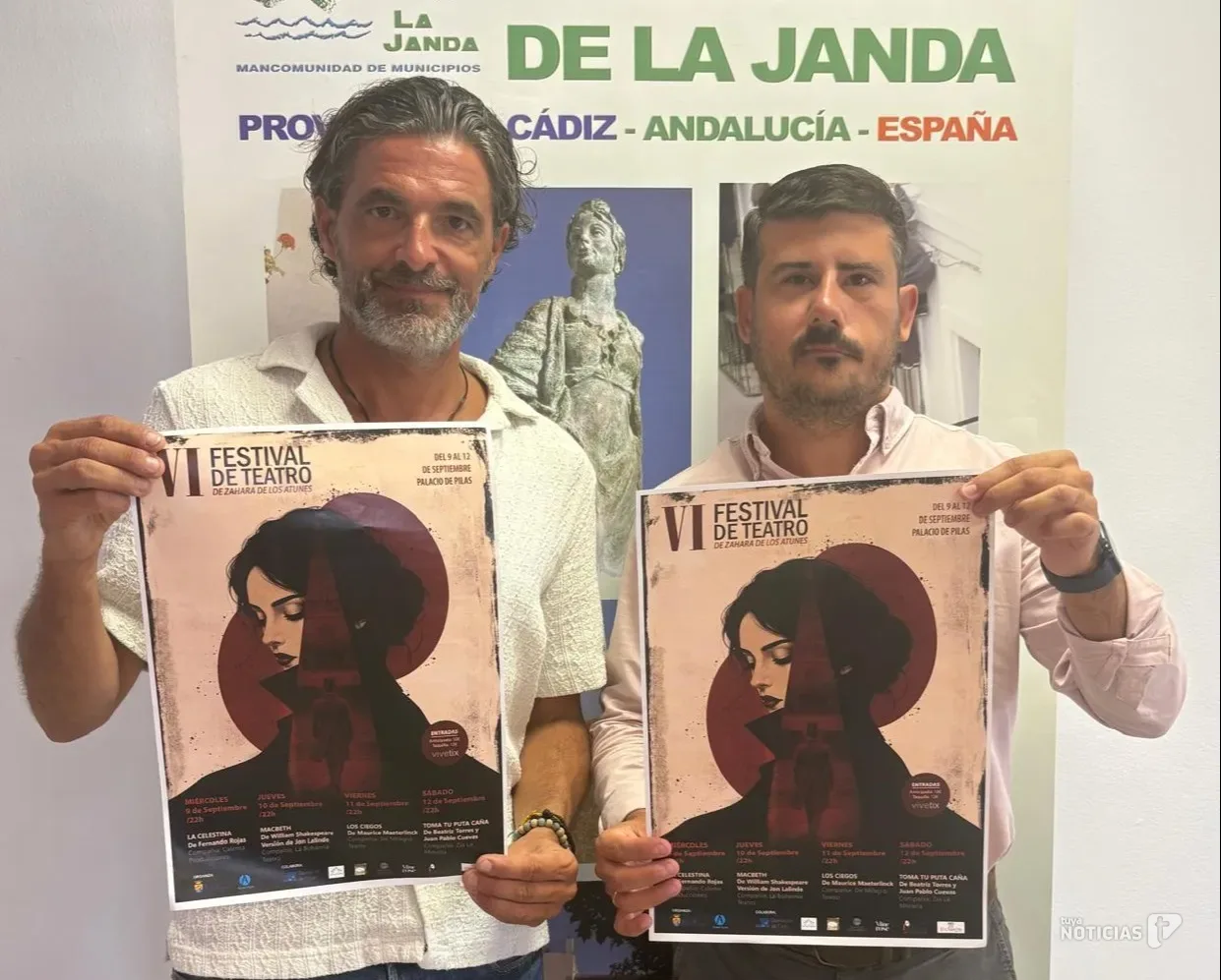 La Mancomunidad de La Janda respalda el VI Festival de Teatro de Zahara de los Atunes