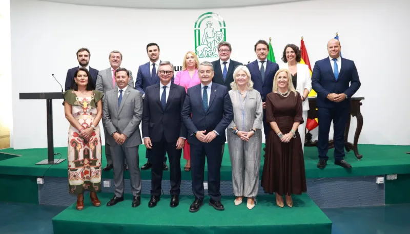Cádiz renueva su equipo territorial de la Junta para la XIII Legislatura
