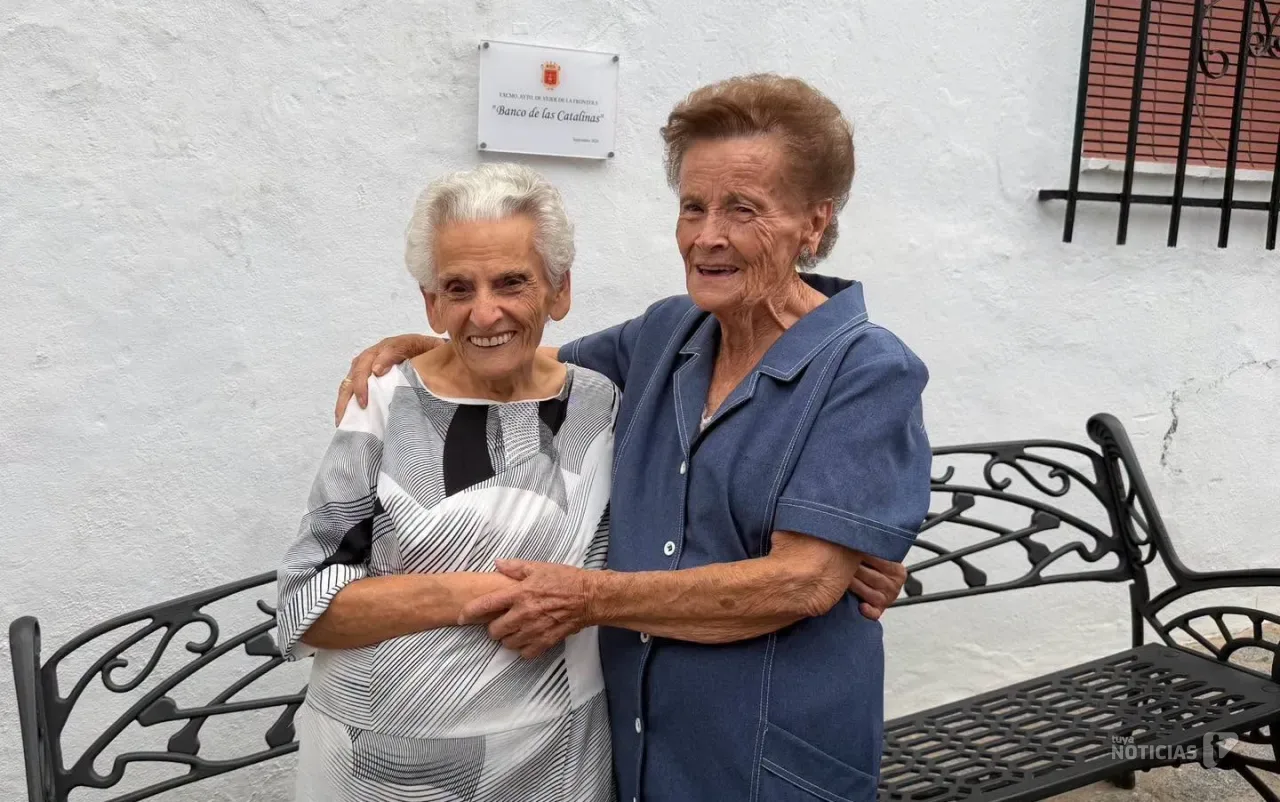 Una amistad de dos vejeriegas que siempre estará en un banco