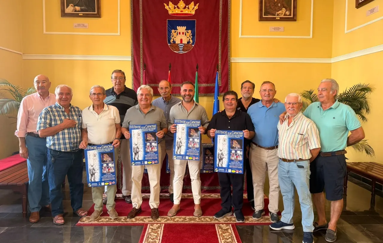 La Noche de los Capachas reconocerá a Jesús Tocino y reunirá a dos chirigotas locales el 21 de agosto