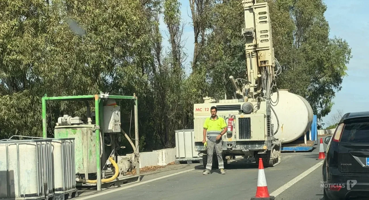 La Subida de Los Olivos seguirá en obras al menos dos meses y obligará a modificar la circulación en Vejer