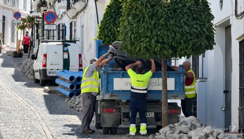 Medina Sidonia inicia las obras de la calle La Loba para renovar infraestructuras y mejorar la accesibilidad