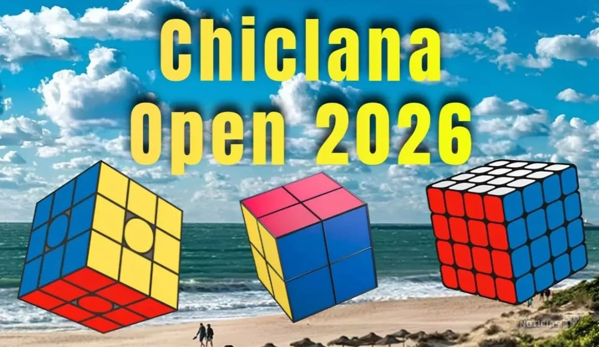 Chiclana acogerá el 'Chiclana Open 2026' de cubos de rubik este fin de semana
