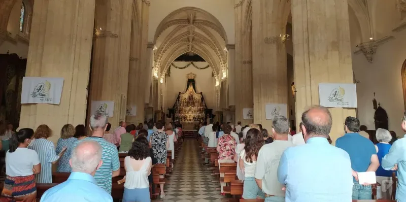 La Virgen de la Oliva regresa hoy a su Santuario tras dos semanas junto a los vejeriegos