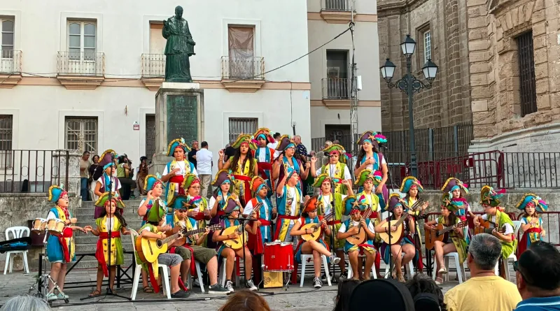 El coro infantil de Chiclana brilla en la Muestra de Carnaval Gaditano