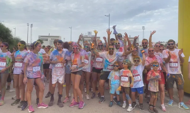 Aplazada la Carrera de los Colores al 10 de octubre por previsión de fuertes vientos