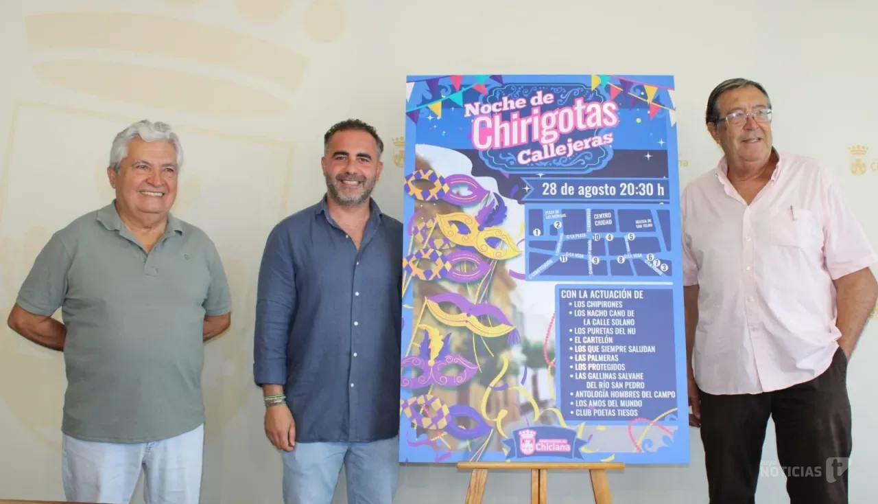 Las chirigotas callejeras volverán a llenar de coplas el centro de Chiclana