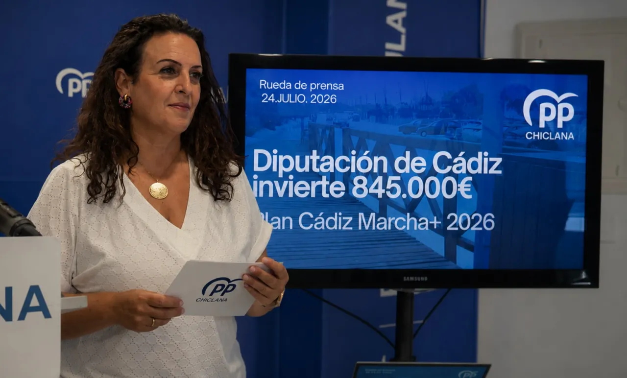 La Diputación destina 845.000 euros a Chiclana y el PP critica el silencio de Román