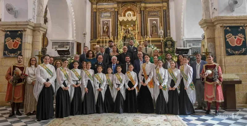 Vejer se despide de la Virgen de la Oliva tras unos días históricos para la ciudad y su patrona