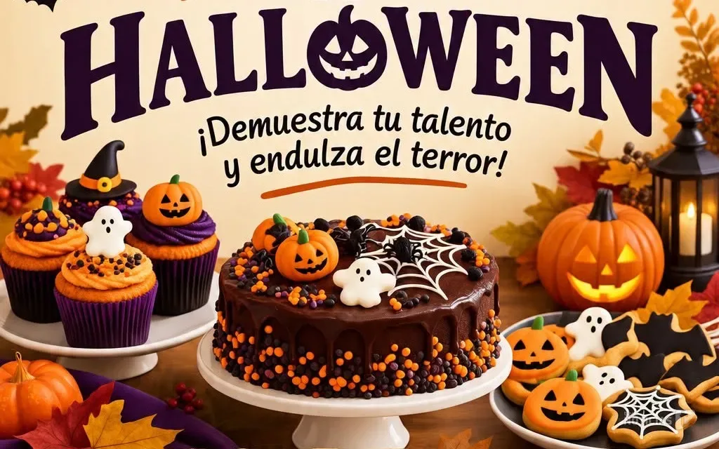 Barbate celebra un concurso de repostería de Halloween para personas mayores