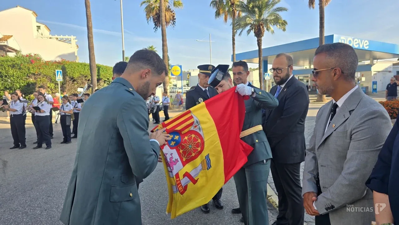 Barbate celebra el Día de la Hispanidad y la Virgen del Pilar con actos institucionales