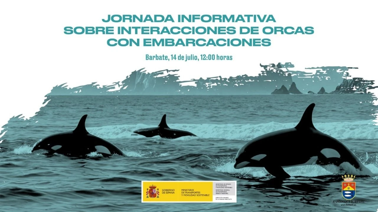 Barbate acoge una jornada sobre interacciones de orcas y abre la exposición fotográfica «Espartes»