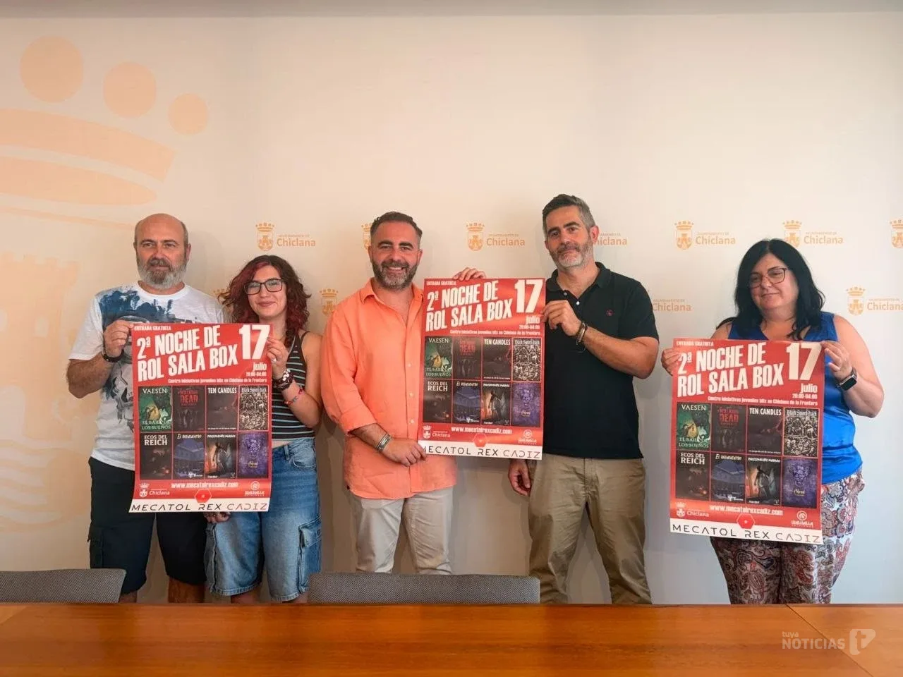 La segunda edición de la Noche de Rol llega el 17 de julio al Box de Chiclana