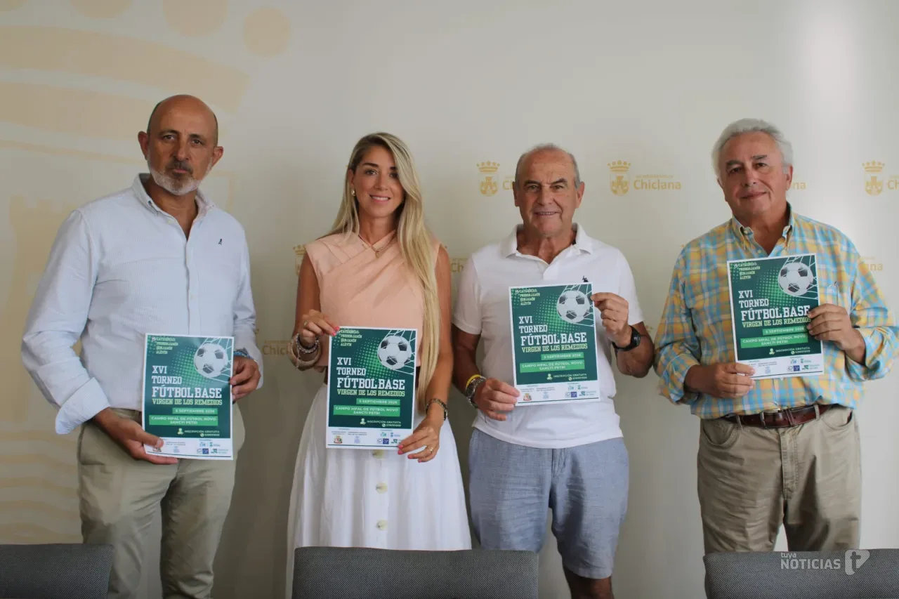 El Torneo Virgen de los Remedios reúne a 24 equipos de fútbol base este sábado en Novo Sancti Petri