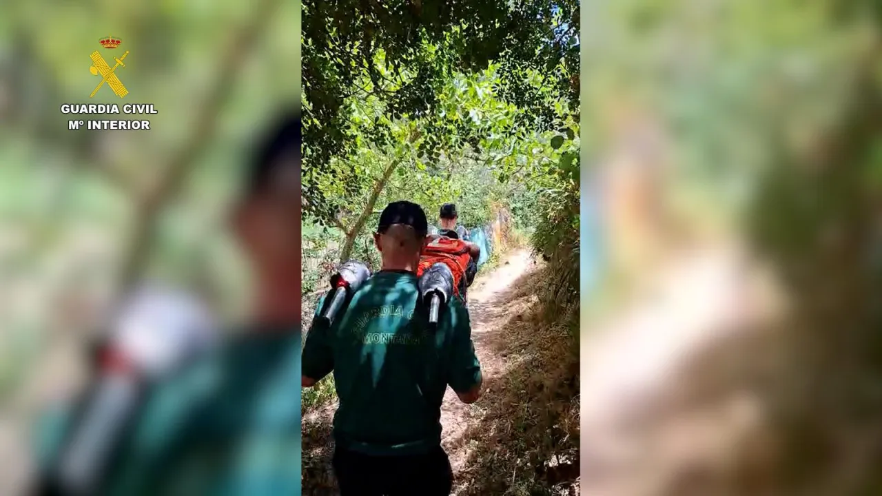 Rescatada una senderista lesionada en el Arroyo de Bocaleones