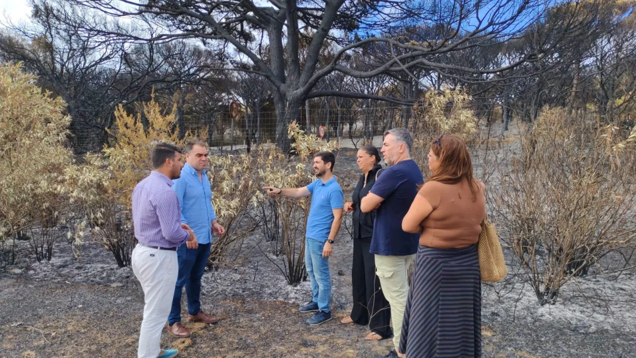 El PSOE reclama más inversión en prevención de incendios tras el fuego de La Breña