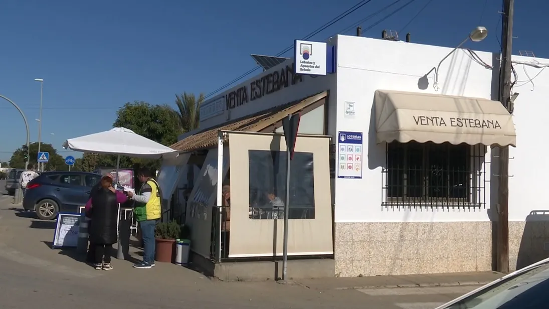 Un décimo vendido en Venta Estebana deja 30.000 euros con el primer premio de la Lotería Nacional