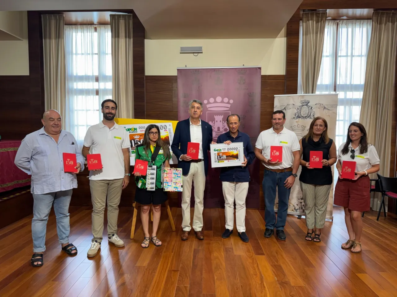 La ONCE dedica un cupón a los 150 años de Chiclana como ciudad